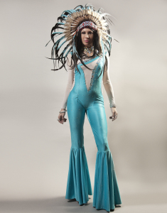 My latest Head dress for Cher on the road with Legends in Concert